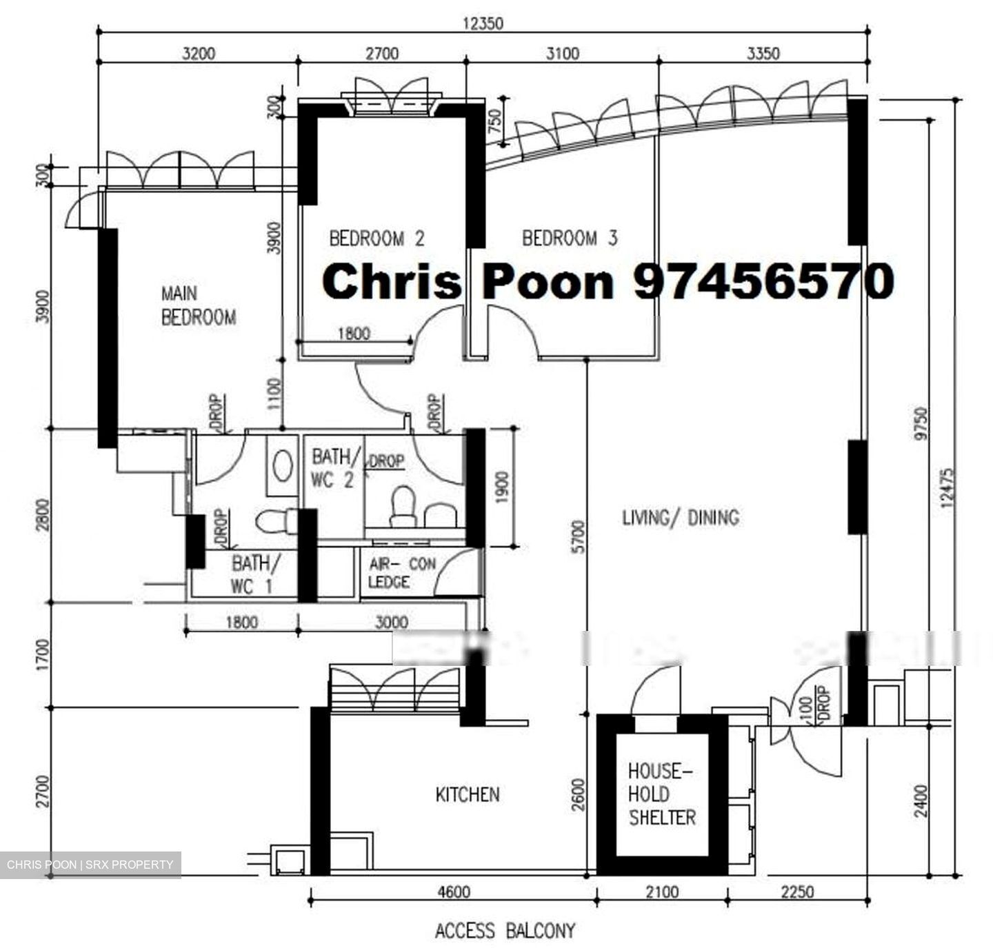 Blk 79C Toa Payoh Central (Toa Payoh), HDB 5 Rooms #284267531